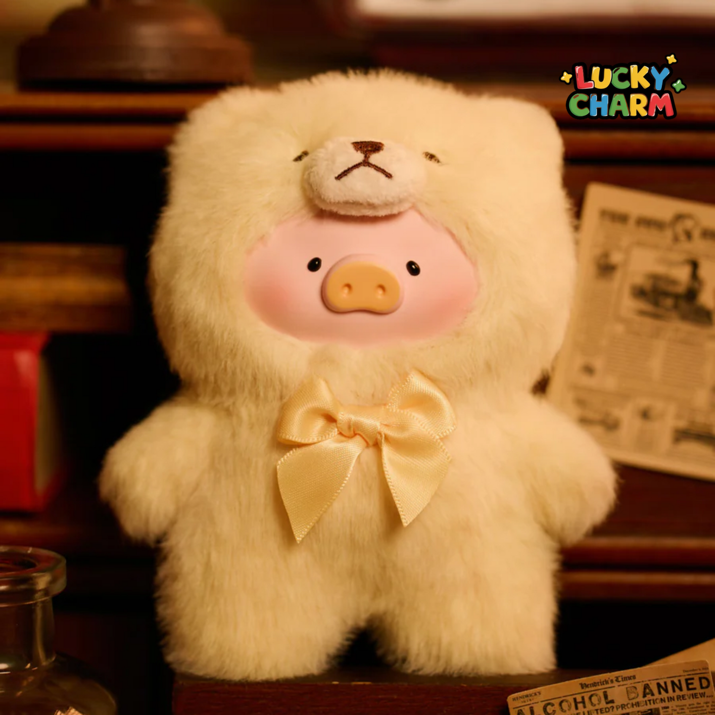 Blind Box LuLu the Piggy Vintage Teddy Shop Vinyl Face Series