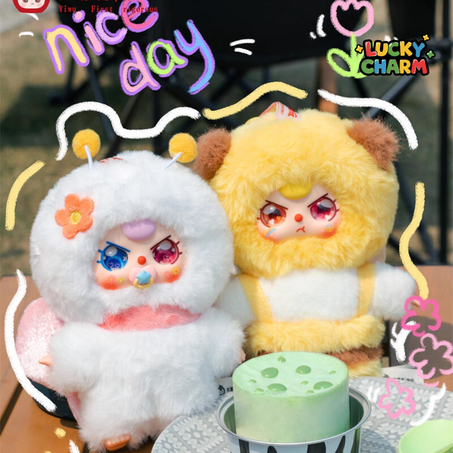 Blind Box Baby Three Where's Spring Plush Series