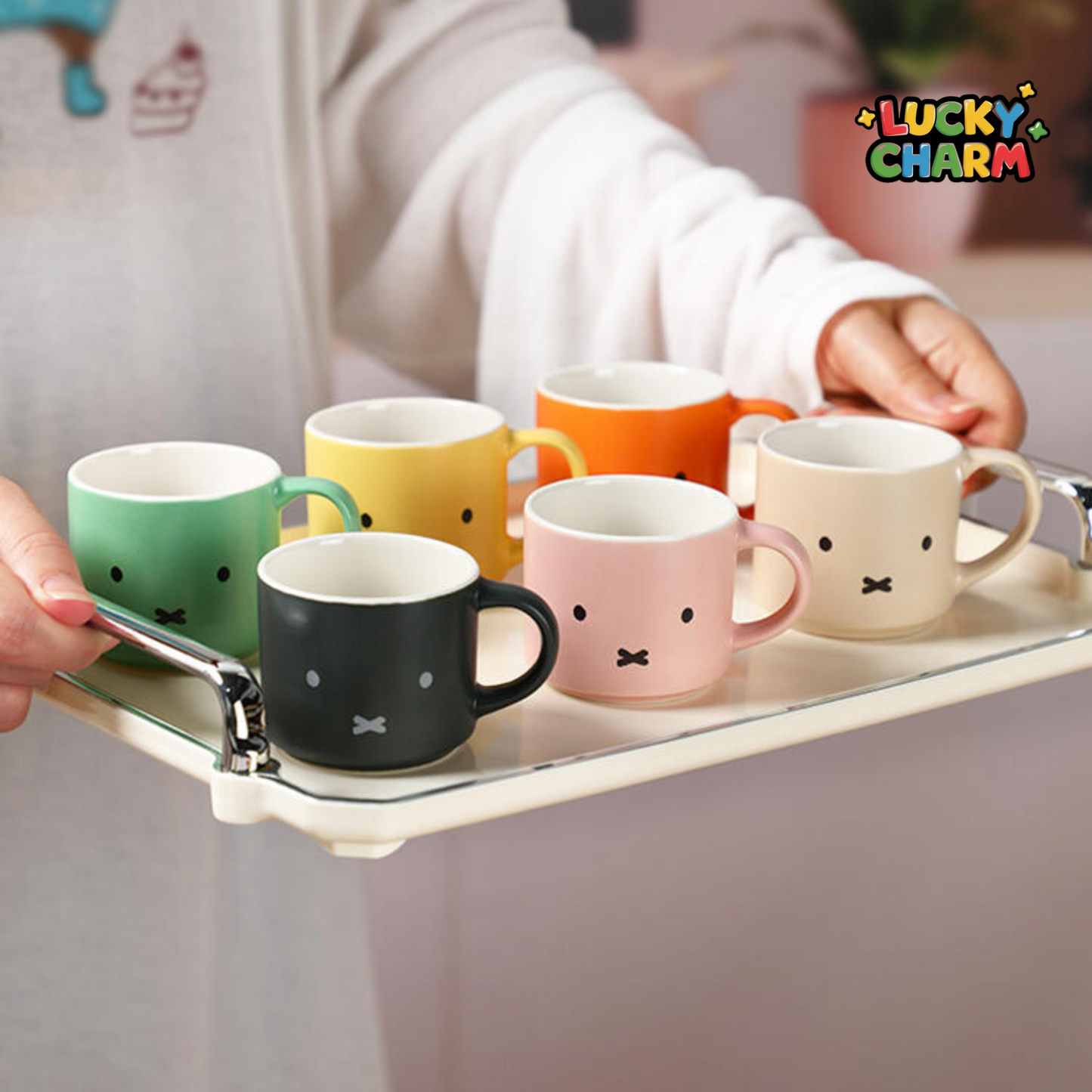 Blind Box Miffy 70th Anniversary Collectible Mug Set Series