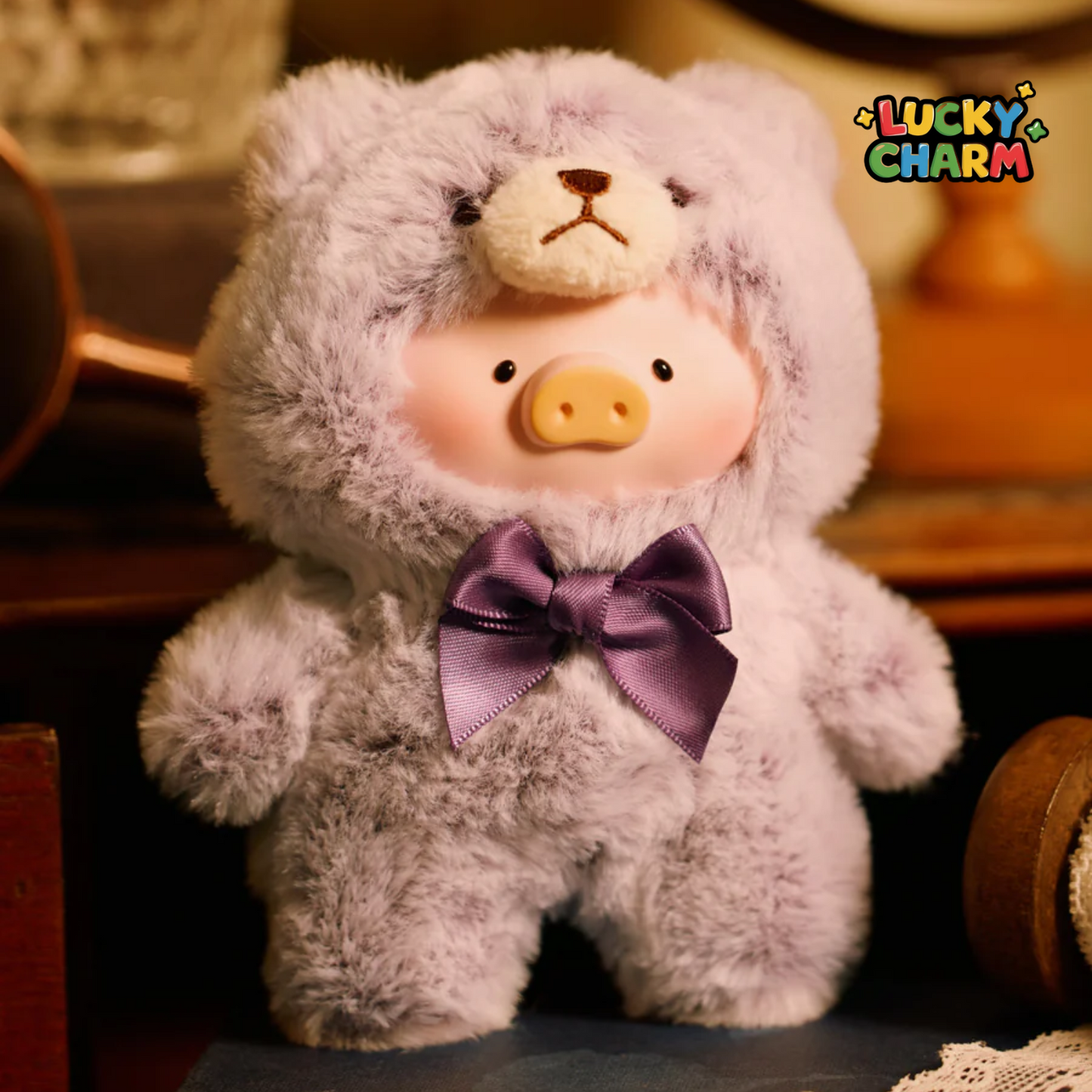 Blind Box LuLu the Piggy Vintage Teddy Shop Vinyl Face Series