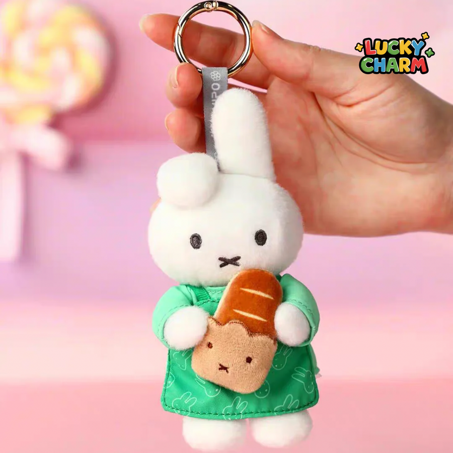 Blind Box Miffy Bakery Plush Keychain Series