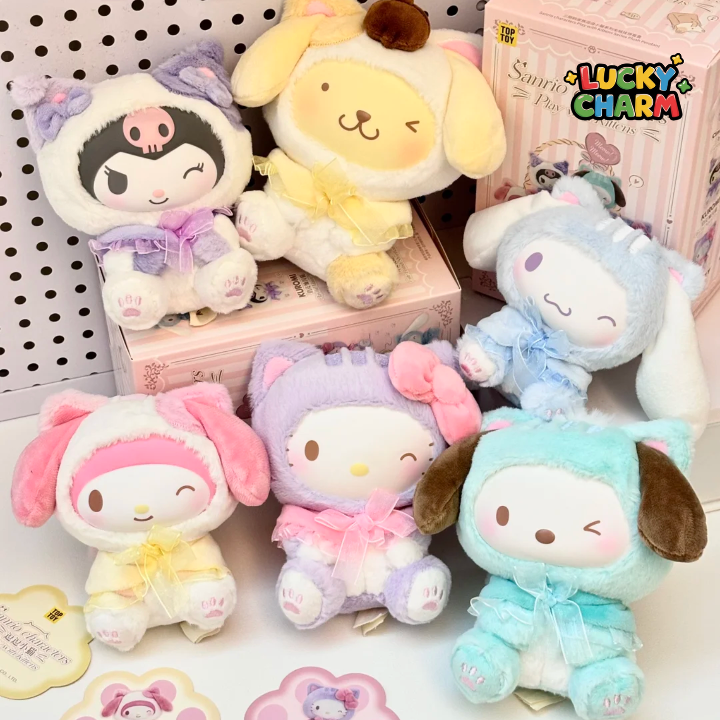 Blind Box Play with Kittens Series