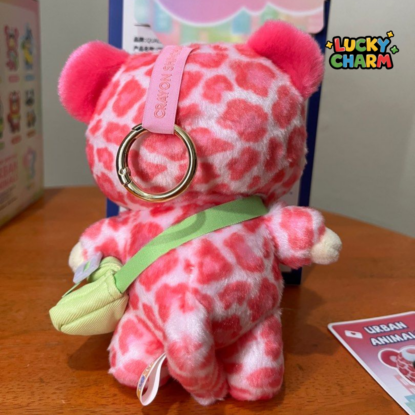 Blind Box Crayon Shin-Chan Urban Animals Plush Charm Series