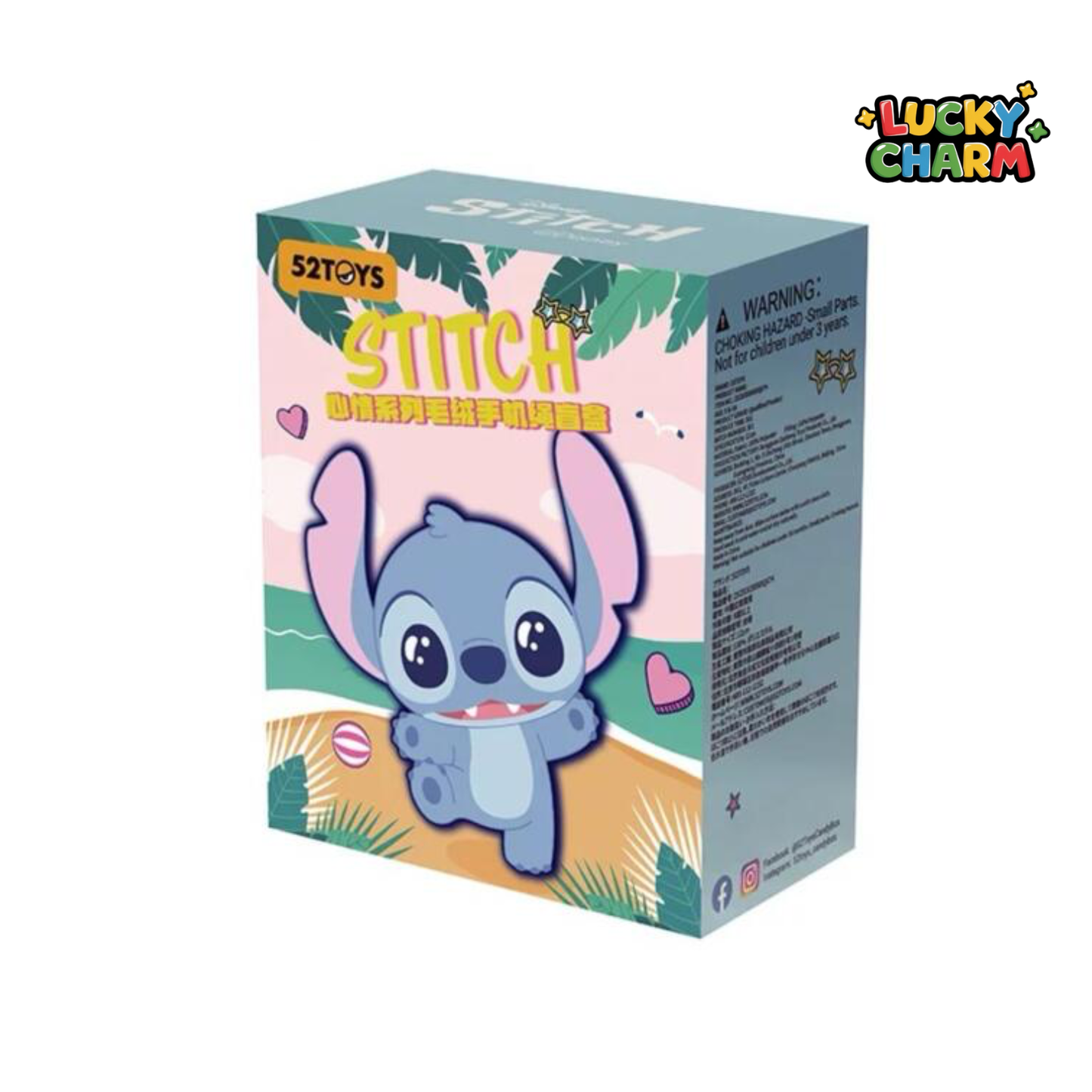 Blind Box Stitch Mood Plush Keychain Series