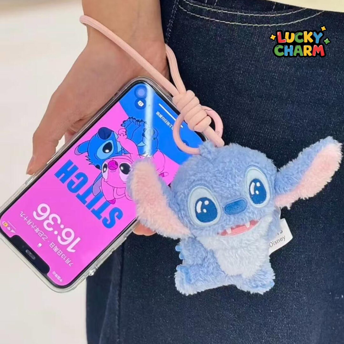 Blind Box Stitch Mood Plush Keychain Series