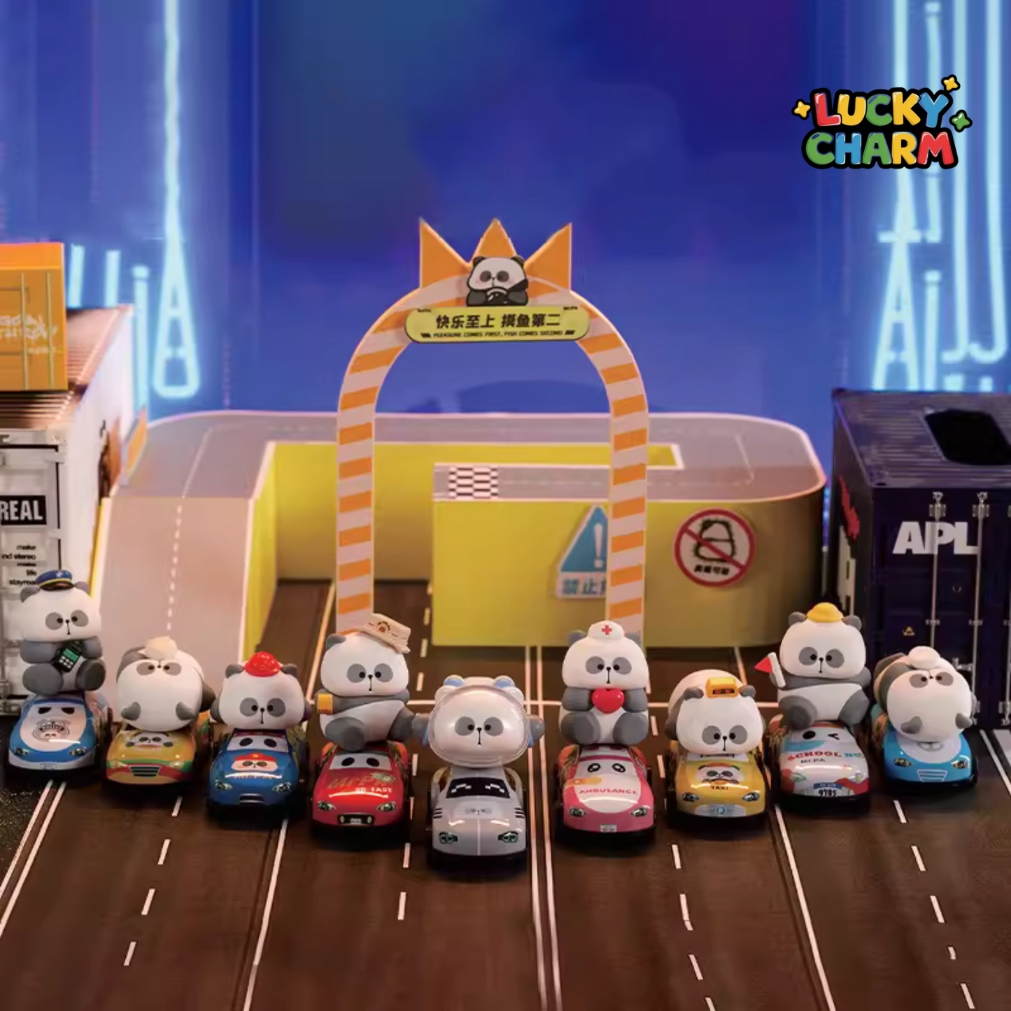 Blind Box MR.PA Car of Easy Career Series
