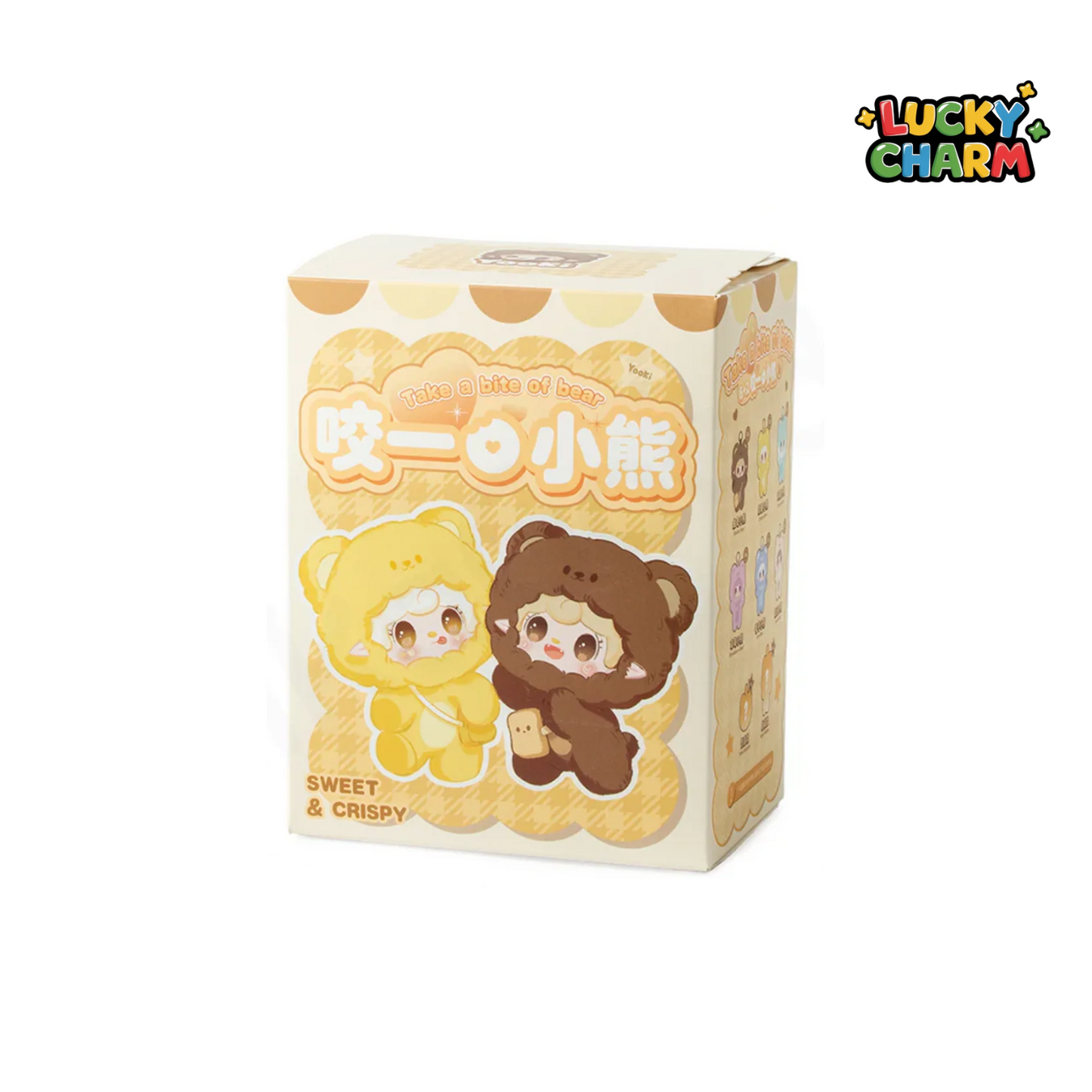 Blind Box Yooki Take A Bite Of Bear Plush V4 Series