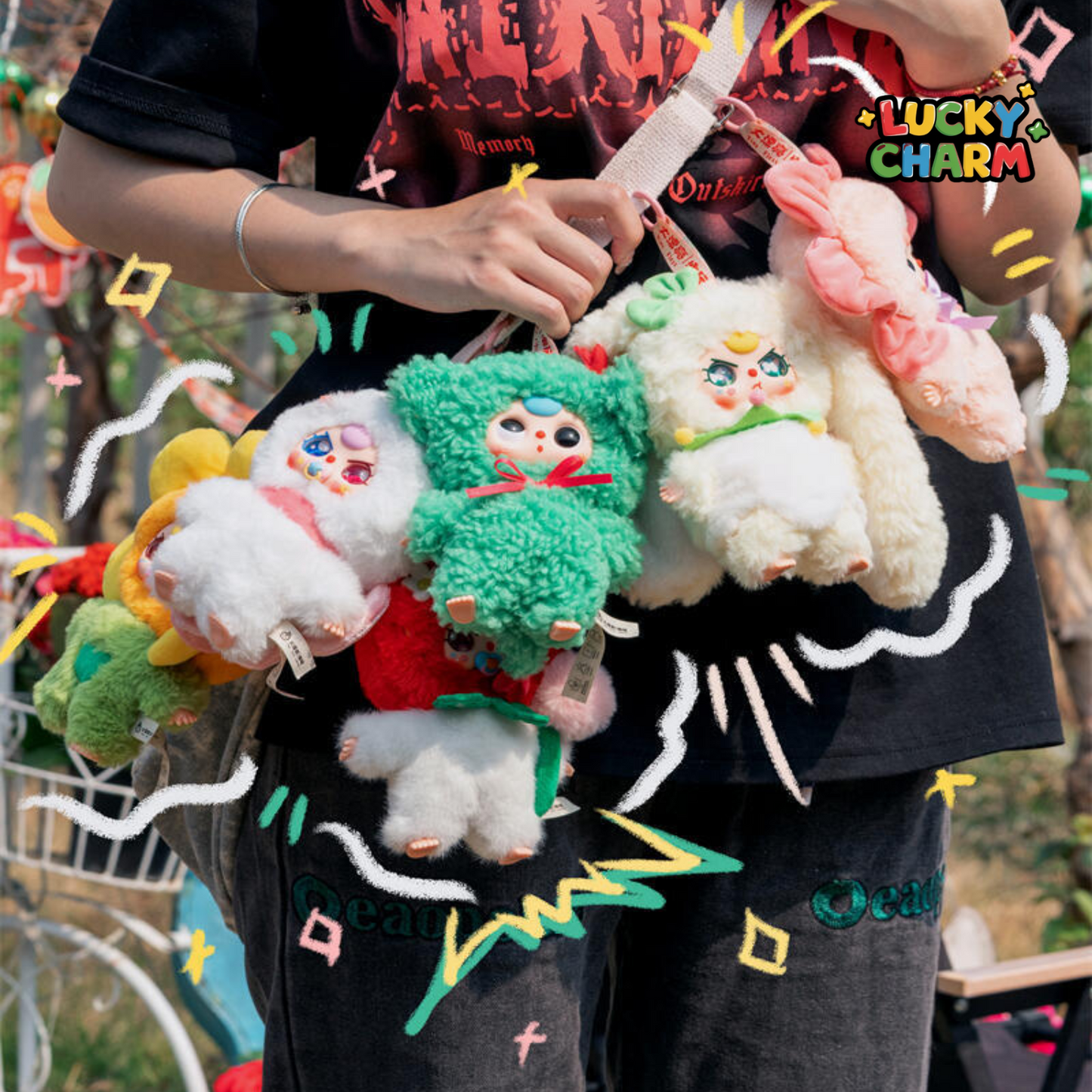Blind Box Baby Three Where's Spring Plush Series