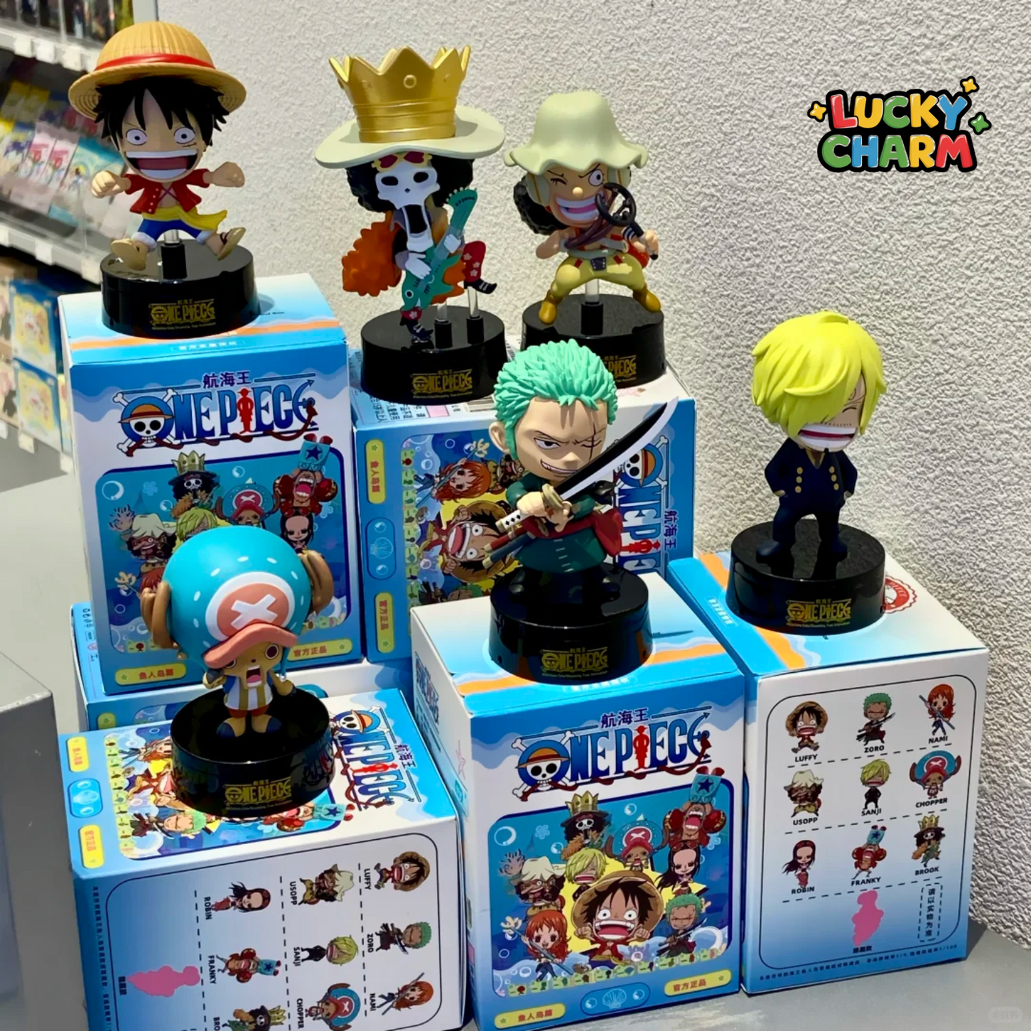 Blind Box One Piece Fish-Man Island Aromatherapy Series