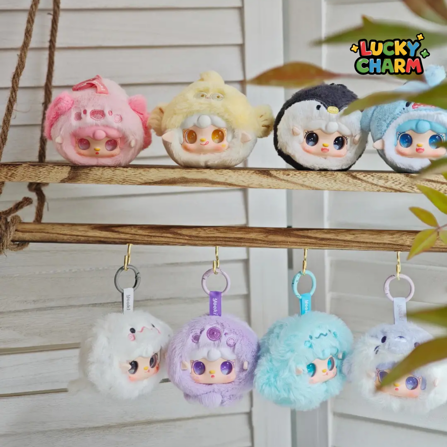 Blind Box Yooki Mini Ocean Baby Series Plush V6 Series