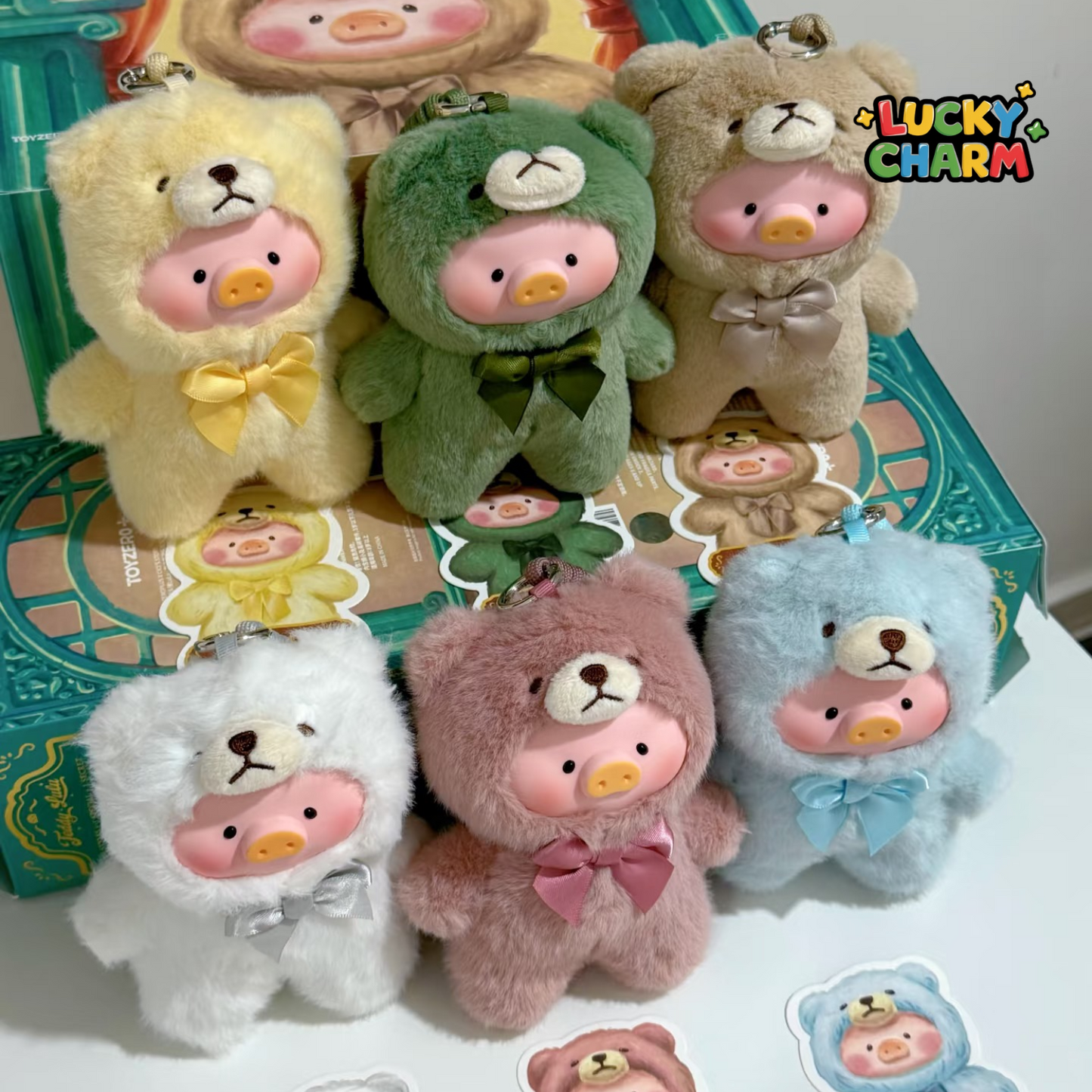 Blind Box LuLu the Piggy Vintage Teddy Shop Vinyl Face Series