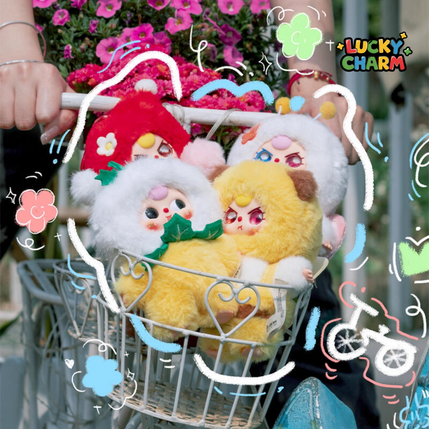 Blind Box Baby Three Where's Spring Plush Series