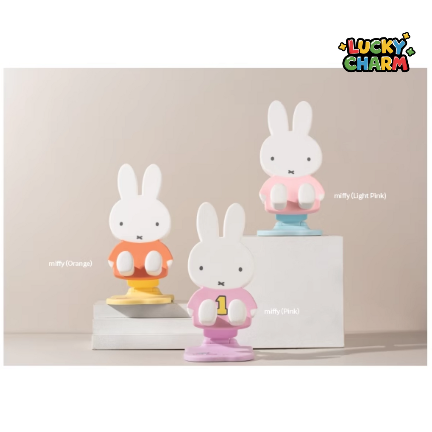 Blind Box Miffy Foldable Phone Stand Series Support de Téléphone Pliable