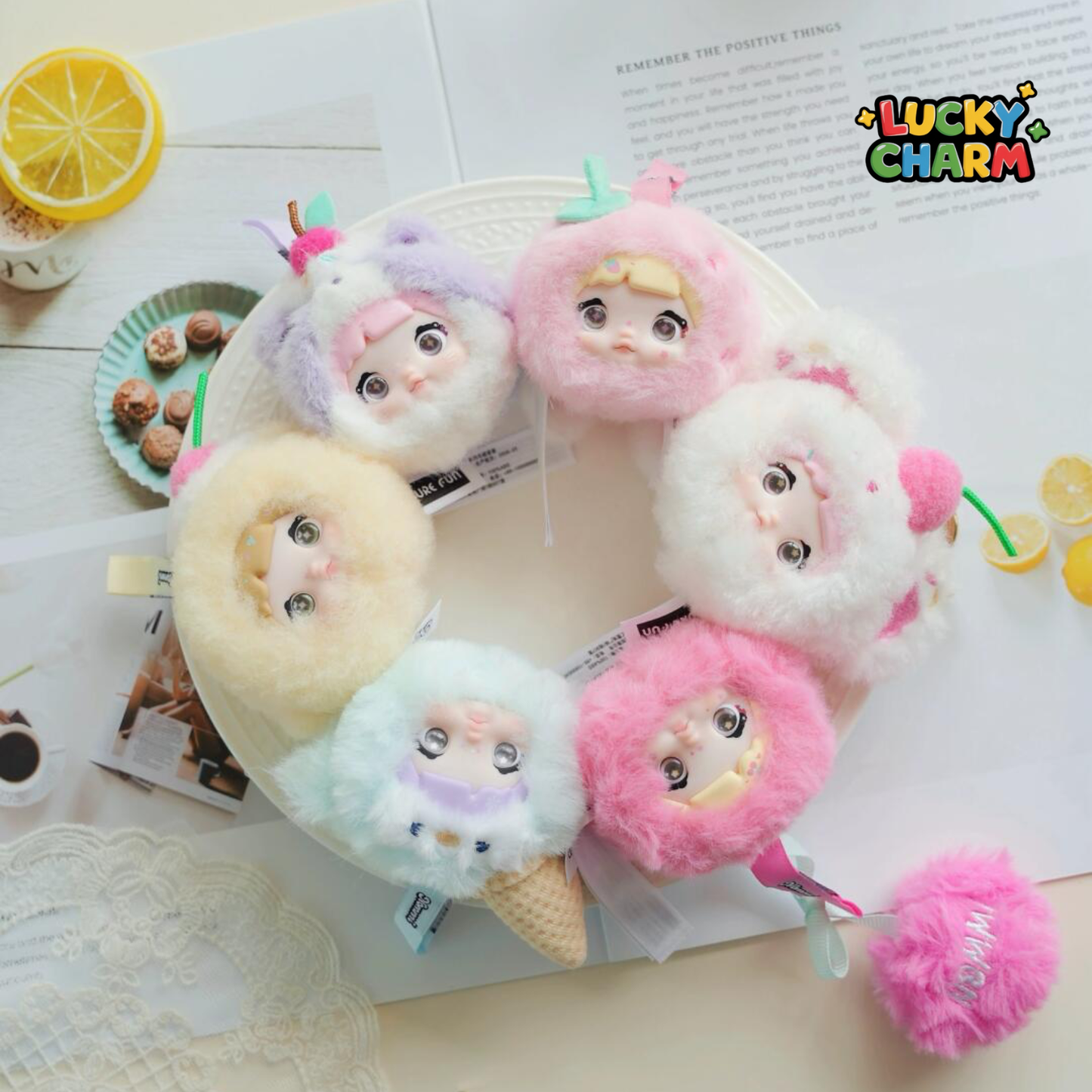 Blind Box Nommi Glutinous Rice 100% Sweetness Plush Series