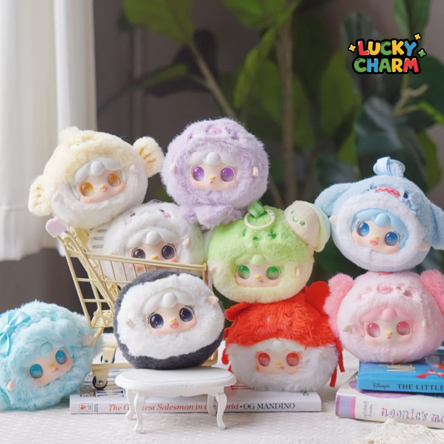 Blind Box Yooki Mini Ocean Baby Series Plush V6 Series