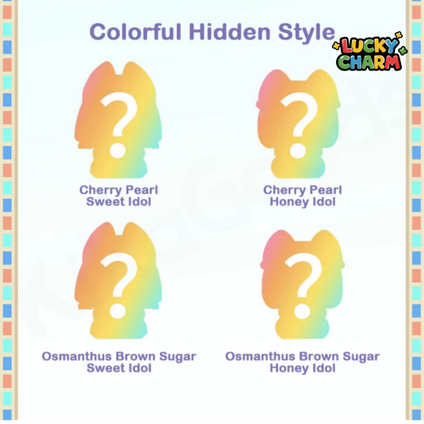 Blind Bag Aaru Sweet Idol Mini Beans Series