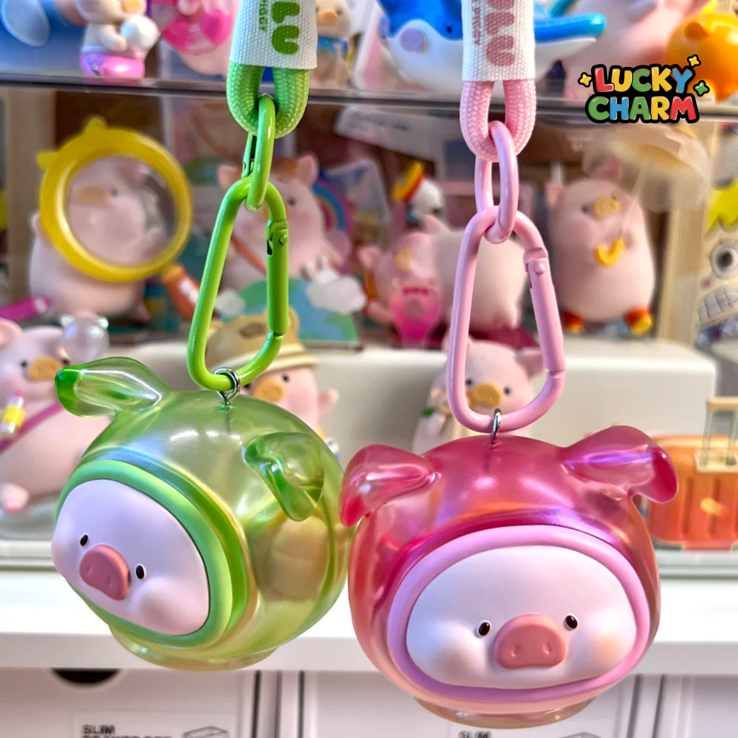 Blind Box LuLu the Piggy Mini Jar Keychain Series