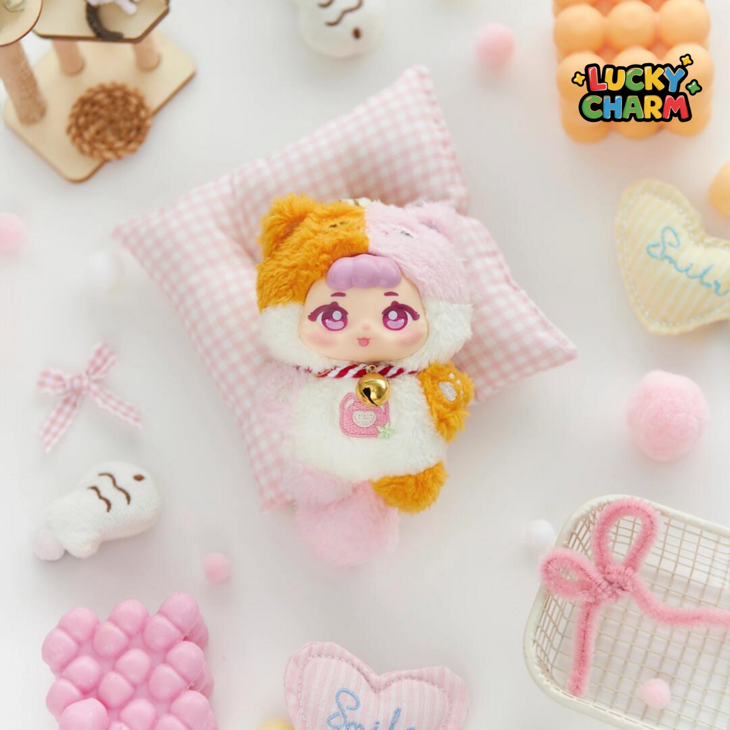 Blind Box Amow Meow Velvet Ball Party Series