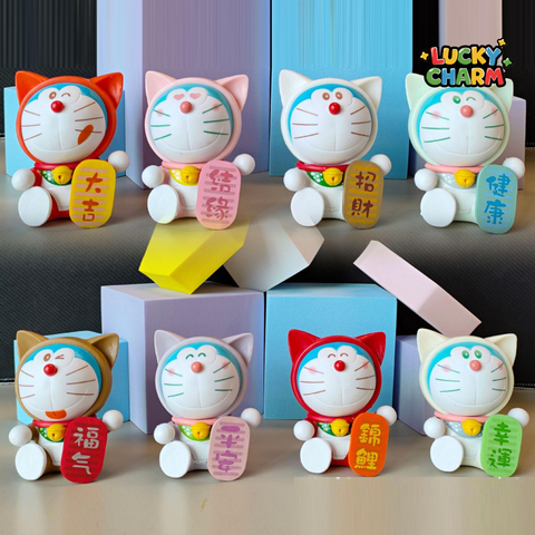 Blind Box Doraemon Full of Fortune Lucky Cat Series