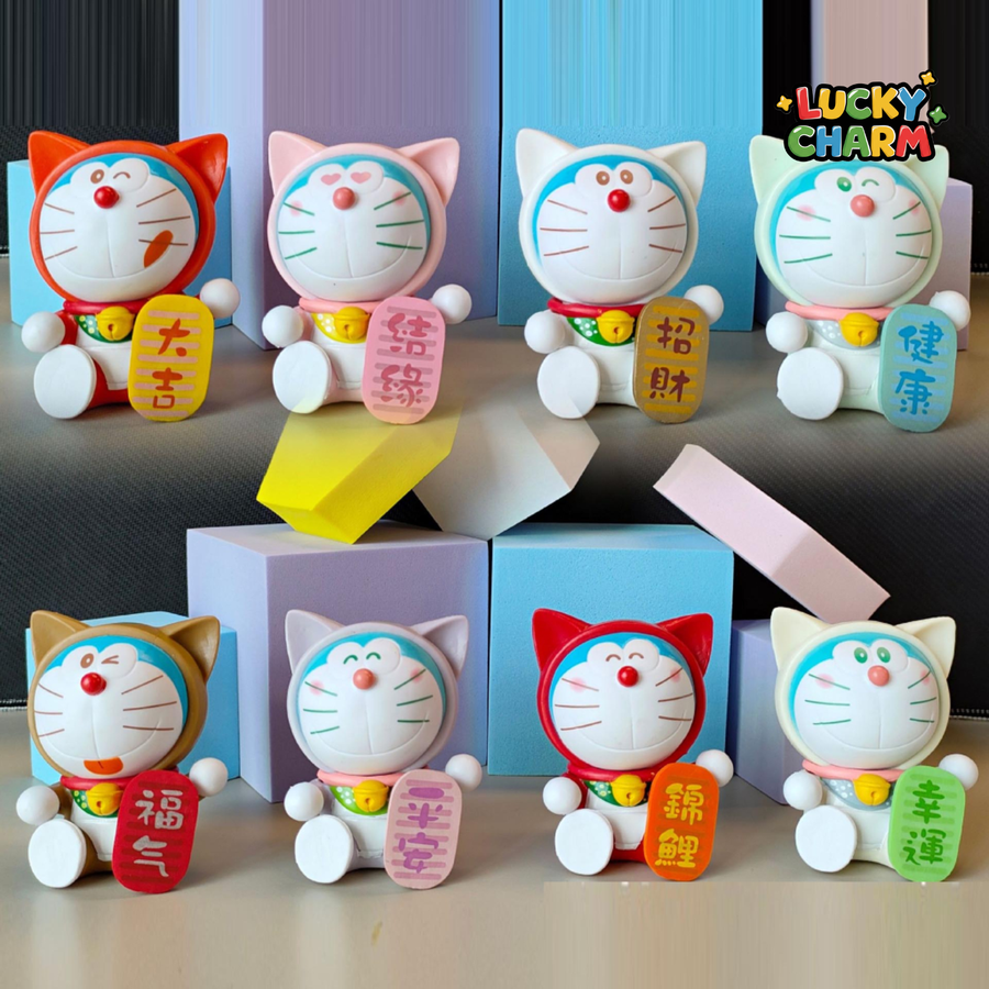 Blind Box Doraemon Full of Fortune Lucky Cat Series