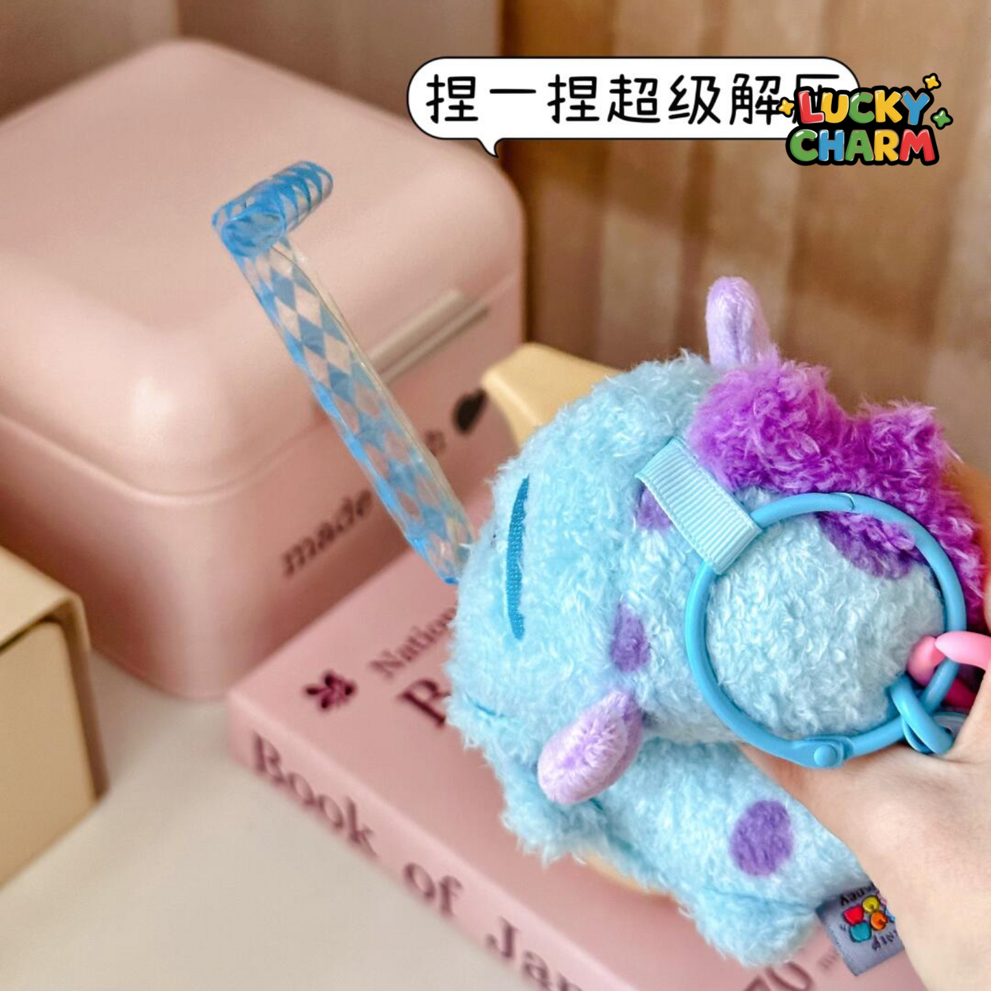 Blind Box Disney Tsum Tsum Blowing Roll Toy Plush Series