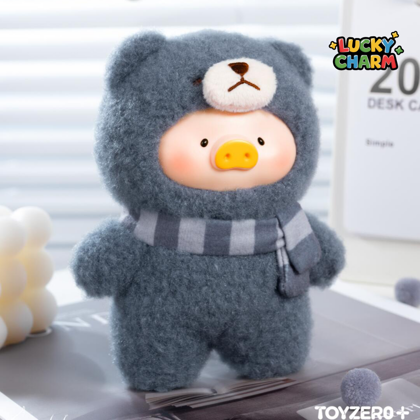 Blind Box LuLu the Piggy Joyful Time Plush Keychain Series