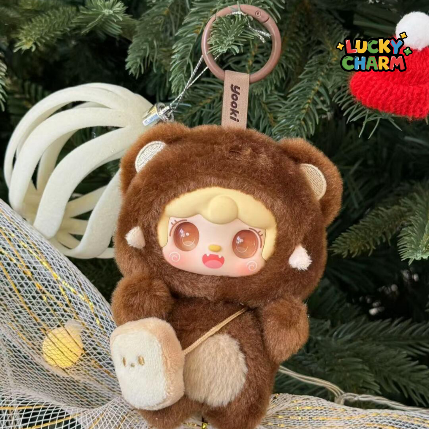 Blind Box Yooki Take A Bite Of Bear Plush V4 Series