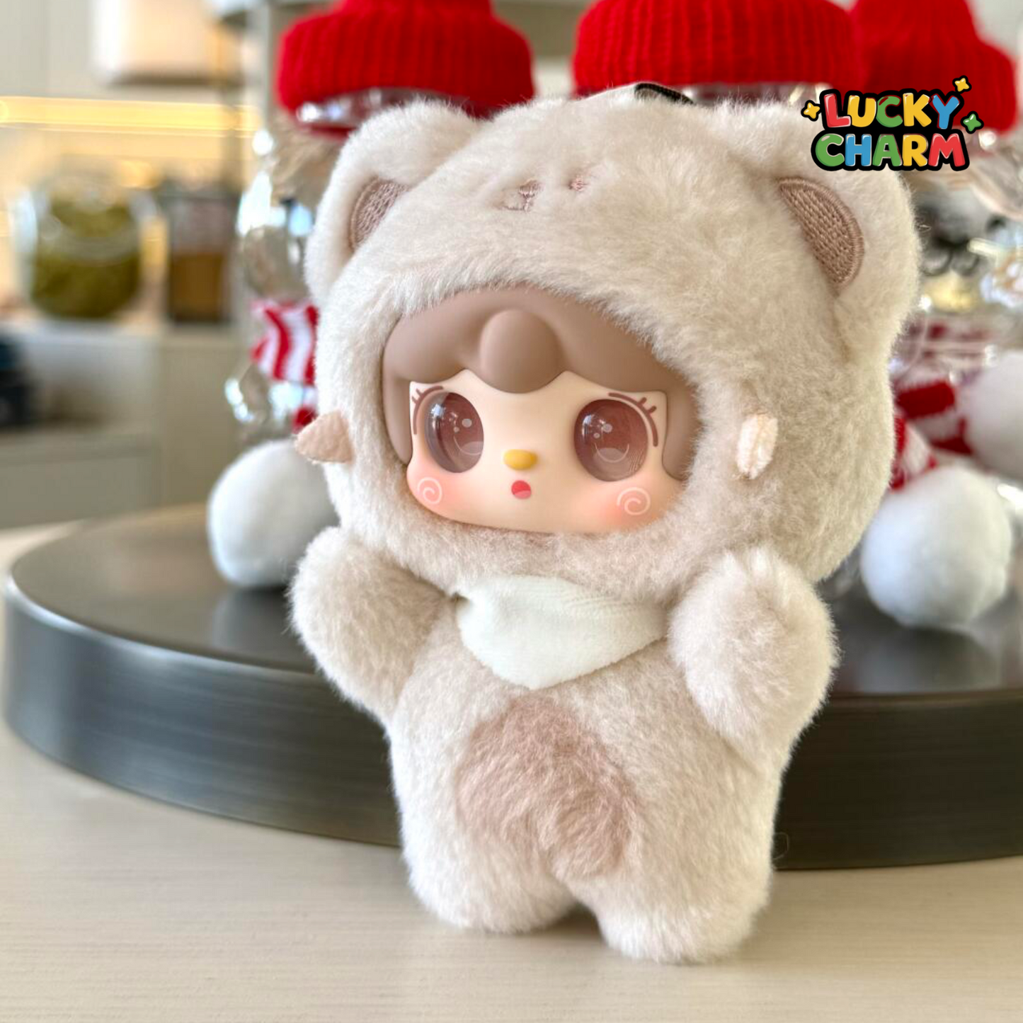Blind Box Yooki Take A Bite Of Bear Plush V4 Series