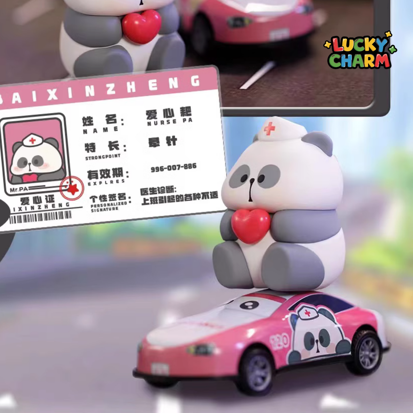 Blind Box MR.PA Car of Easy Career Series