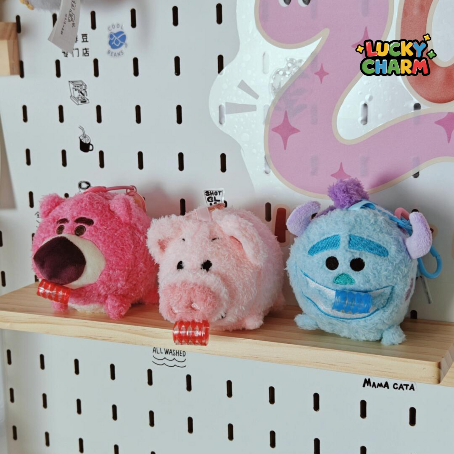 Blind Box Disney Tsum Tsum Blowing Roll Toy Plush Series