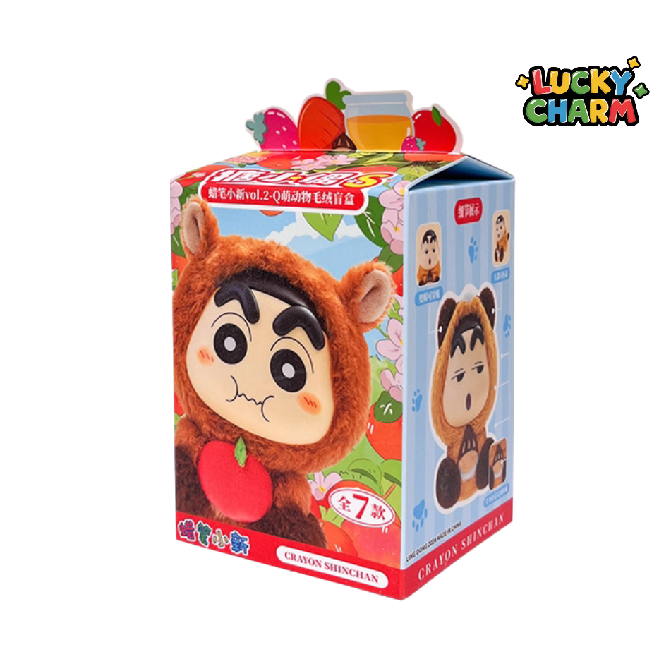 Blind Box Crayon Shin-Chan Q Cute Animal Plush V2 Series