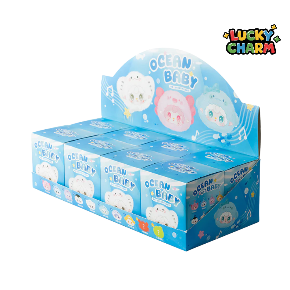 Blind Box Yooki Mini Ocean Baby Series Plush V6 Series