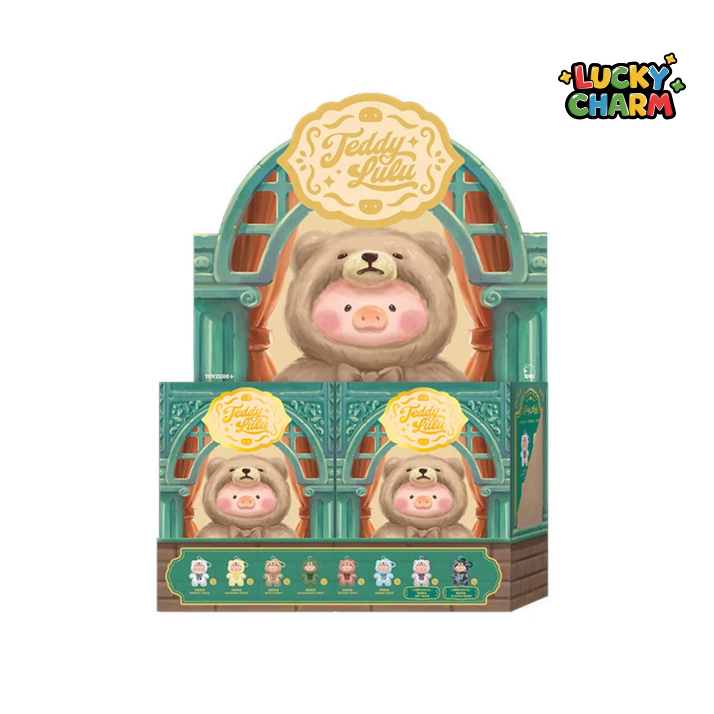 Blind Box LuLu the Piggy Vintage Teddy Shop Vinyl Face Series