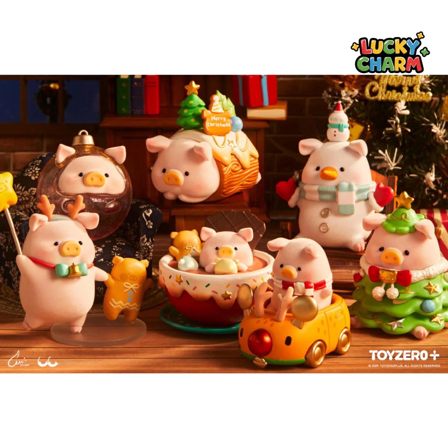 Blind Box Lulu The Piggy Christmasland Series