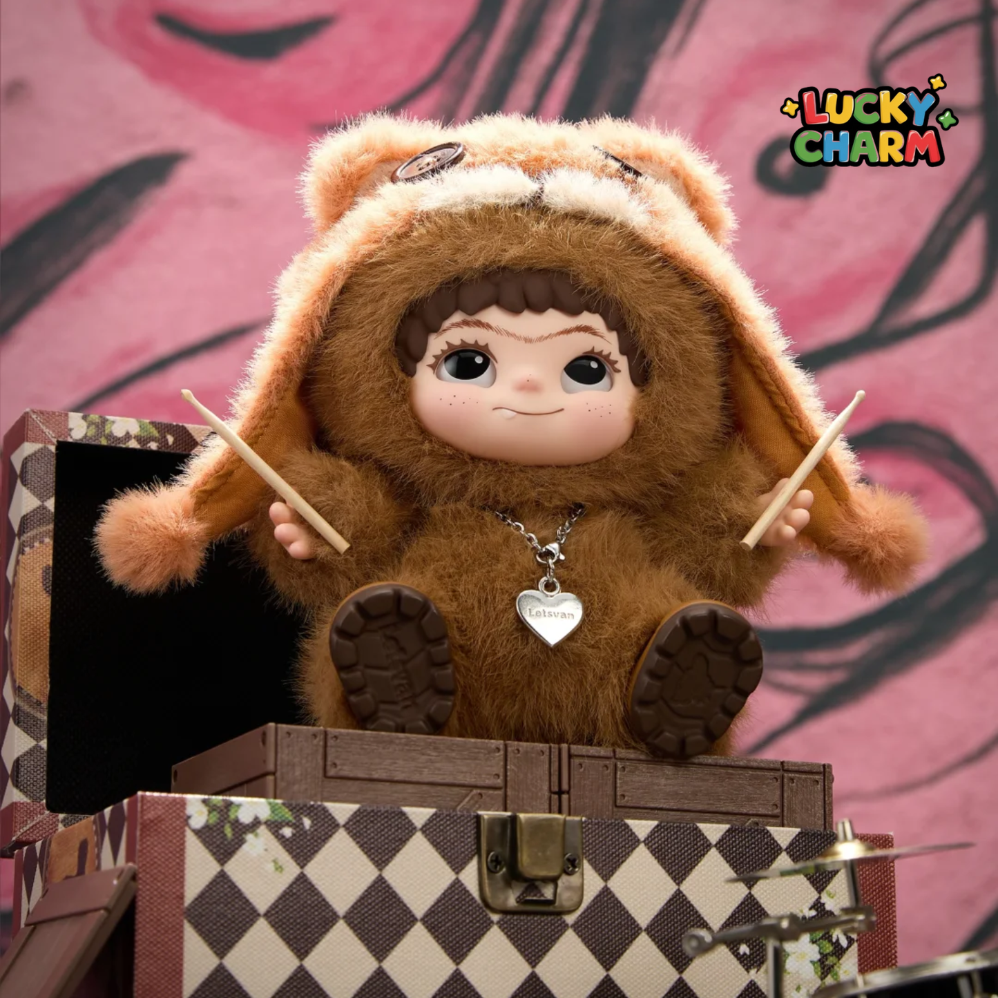 Blind Box WAKUKU Fuzzy Trendy Fun Party Series