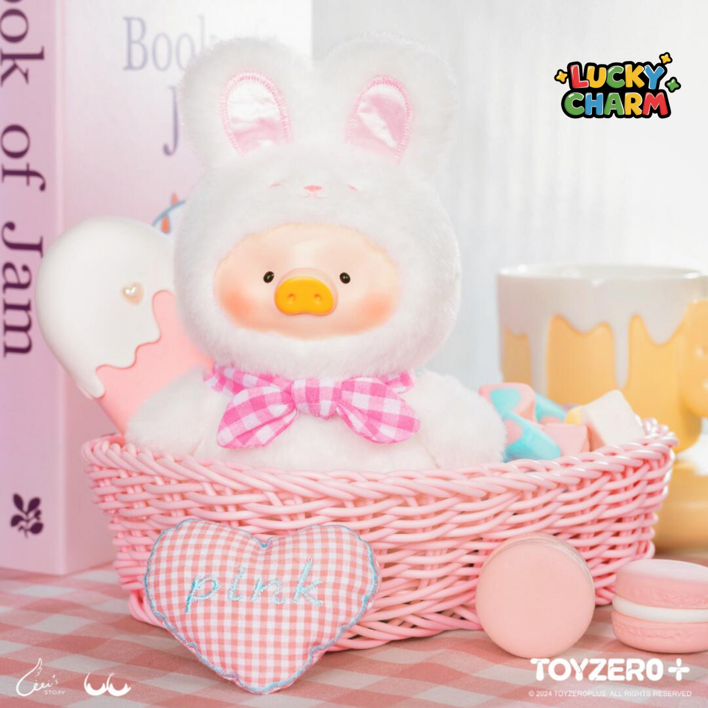 Blind Box LuLu the Piggy Joyful Time Plush Keychain Series