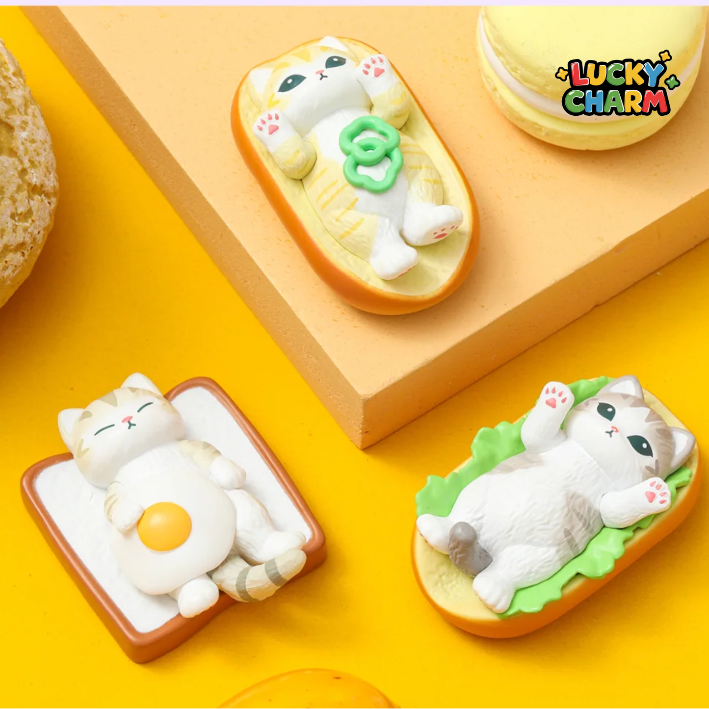 Blind Bag Mofusand Chubby Cat Mini Figure Series (4PCS)