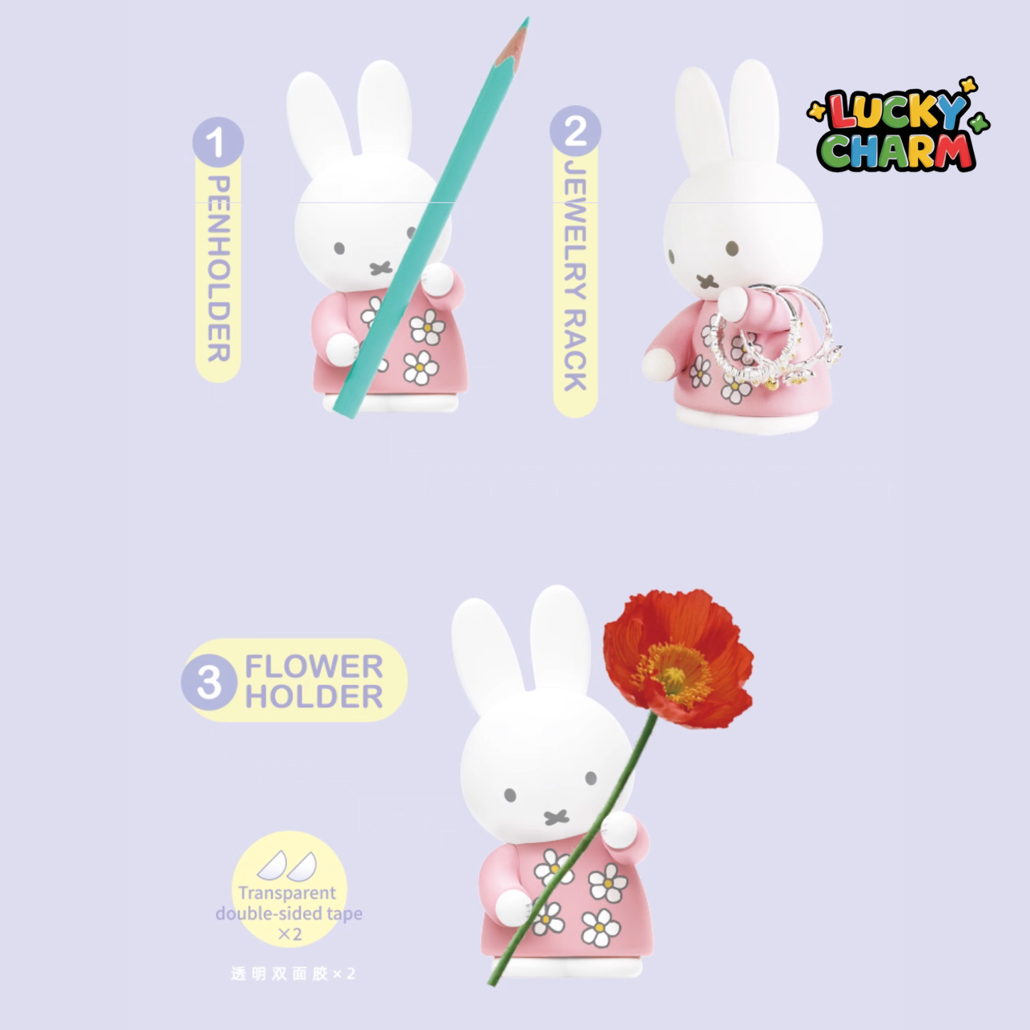 Blind Box Miffy Pen Holders Series