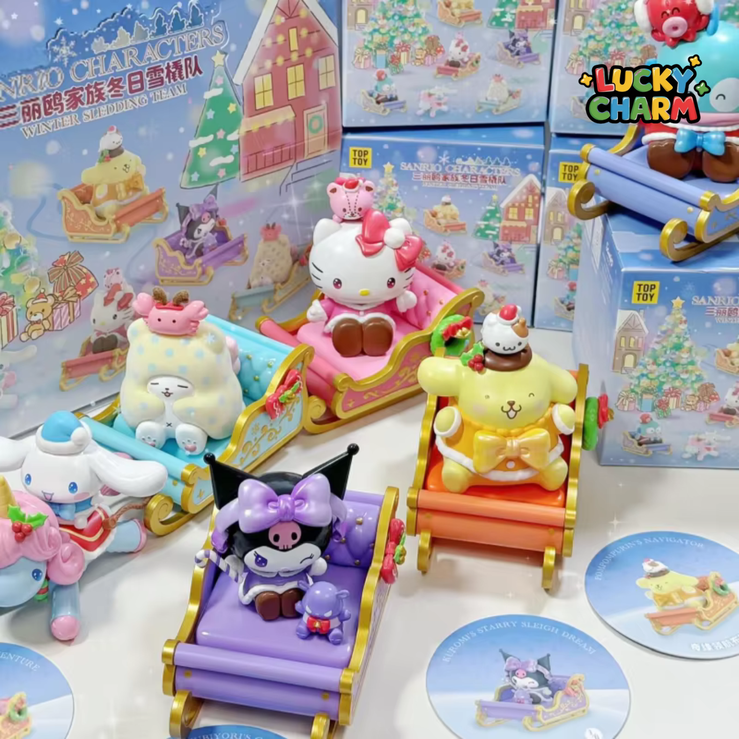 Blind Box Winter Sledding Team Series