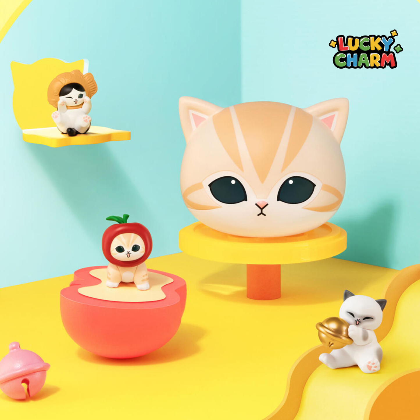 Blind Box Mofusand Fortune Neko Mini Figures Series (3PCS)