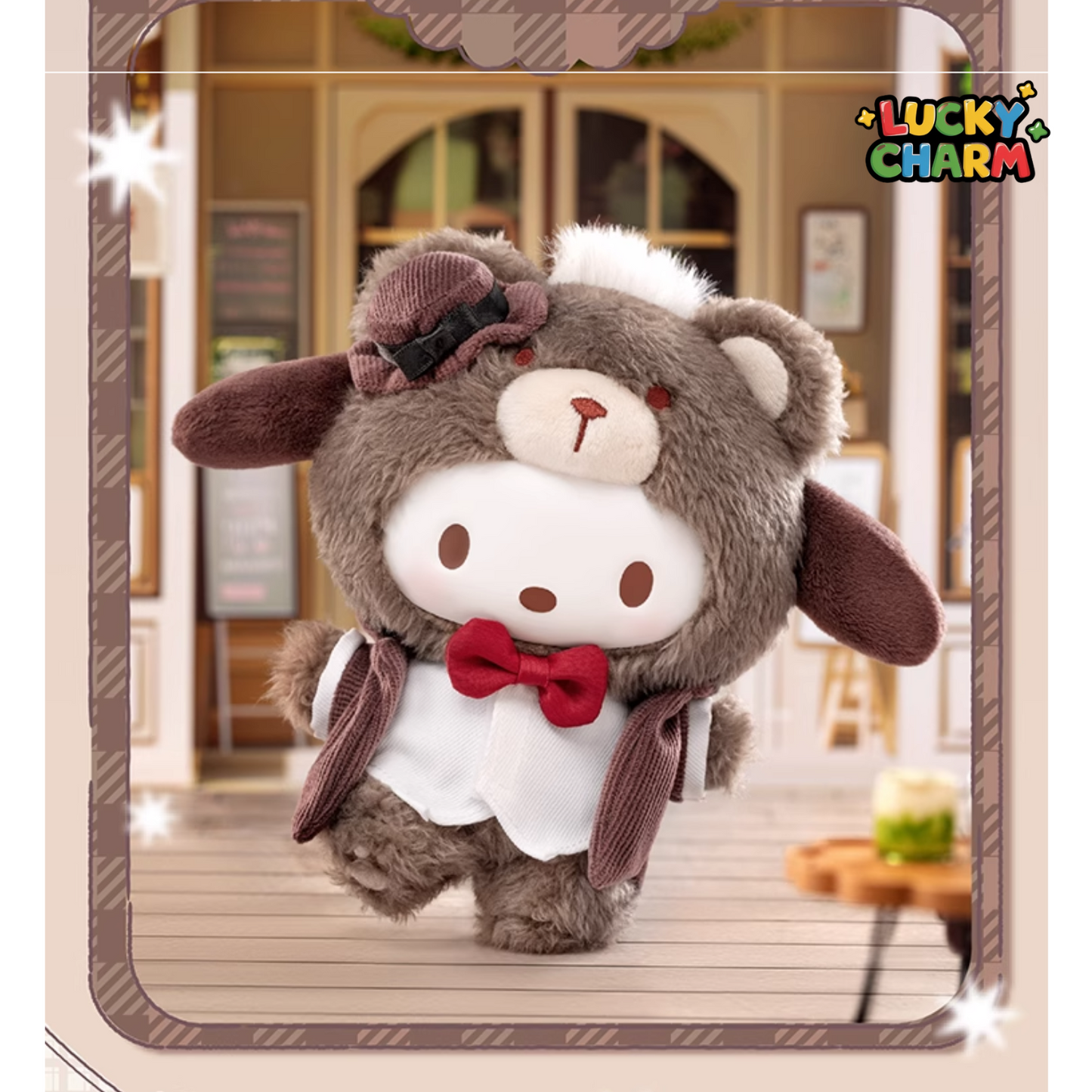 Blind Box Sanrio Afternoon Tea Plush Keychain Series