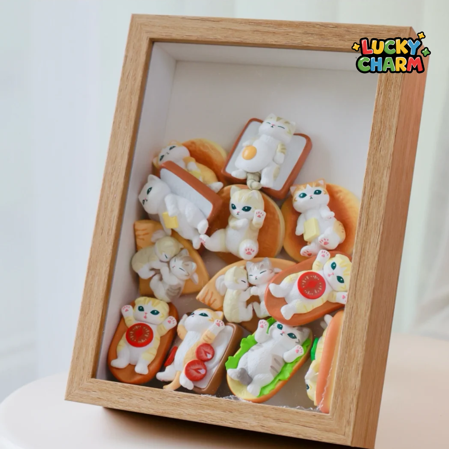 Blind Bag Mofusand Chubby Cat Mini Figure Series (4PCS)