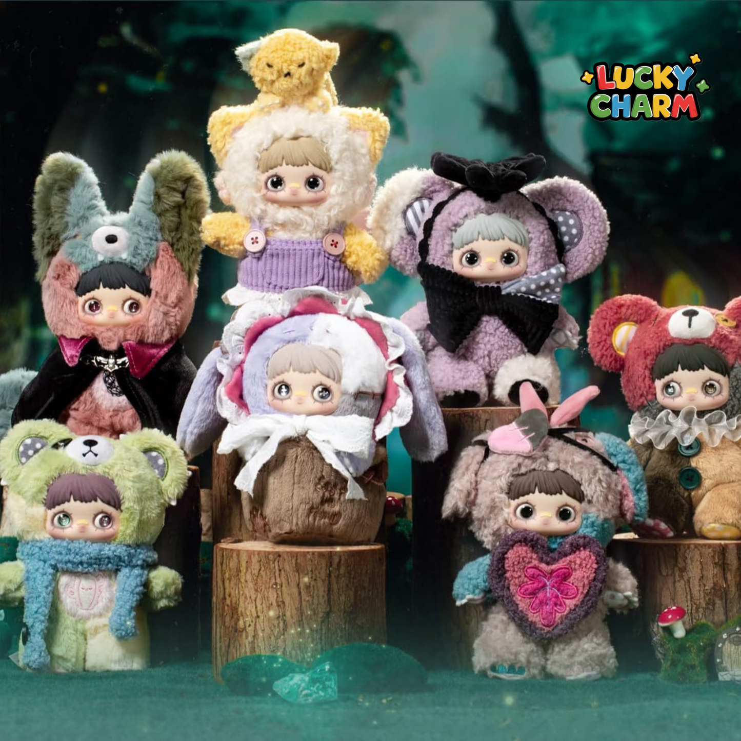 Blind Box MayMei Symbiote Neverland Vinyl Plush Series