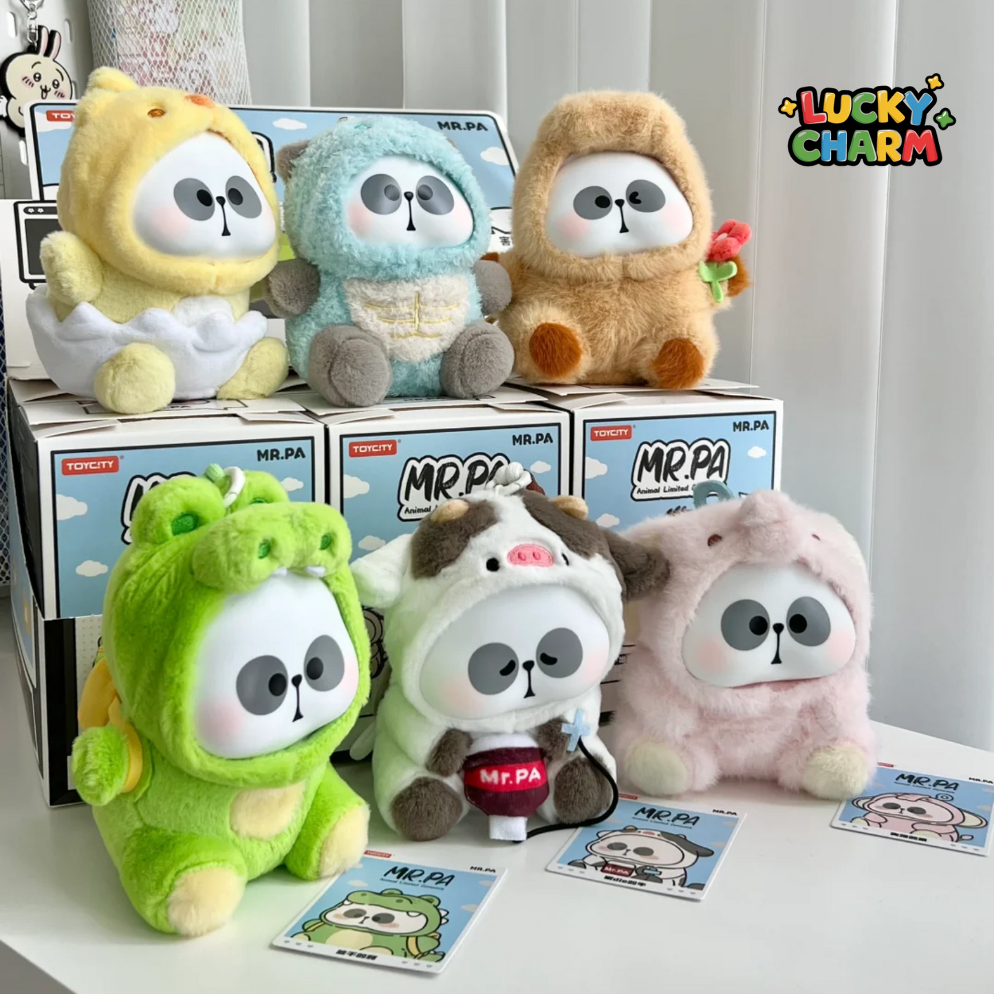 Blind Box MR.PA Animal Limited Company Plush Series