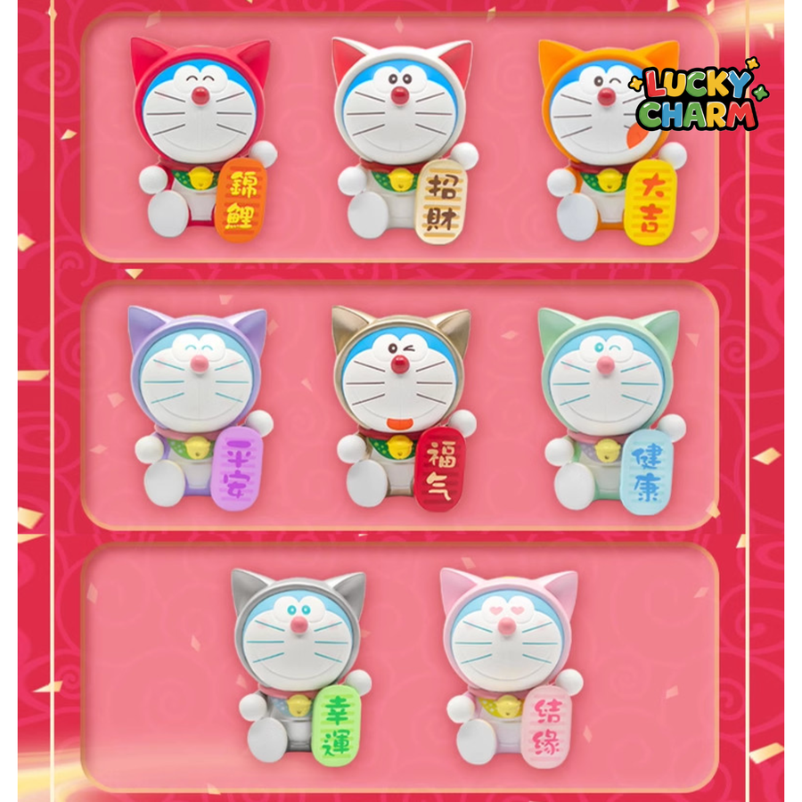 Blind Box Doraemon Full of Fortune Lucky Cat Series