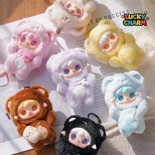 Blind Box Yooki Take A Bite Of Bear Plush V4 Series