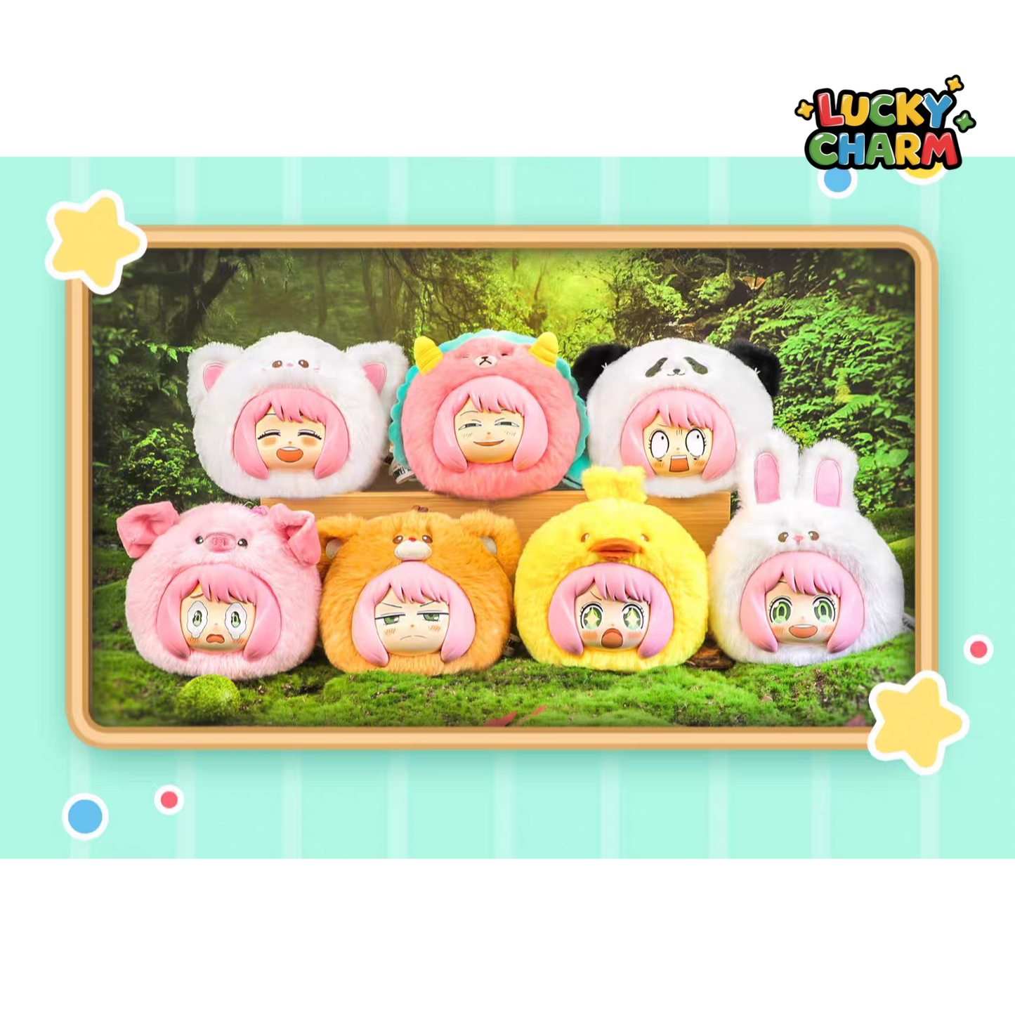 Blind Box Spy x Family The Animal Party Anya Plush Series