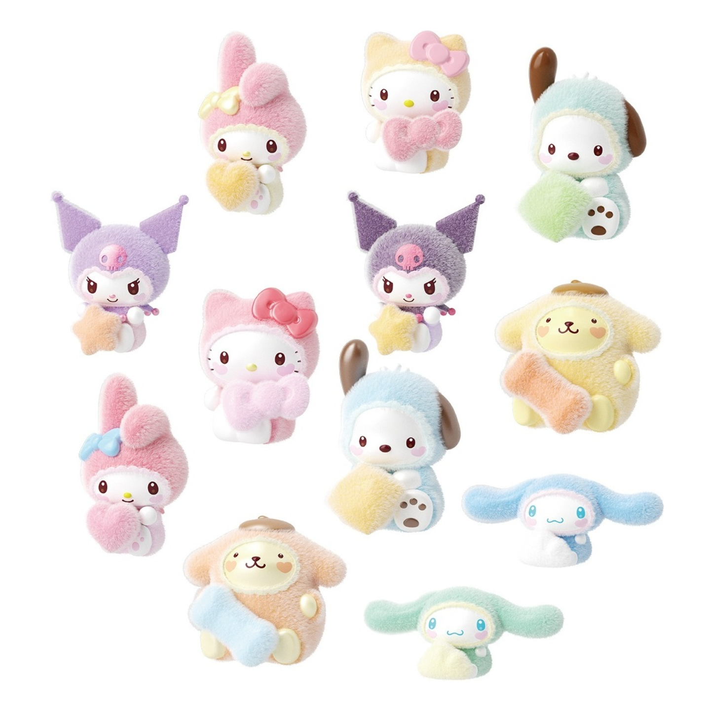 Blind Bag Characters Mini Beans Furry Series