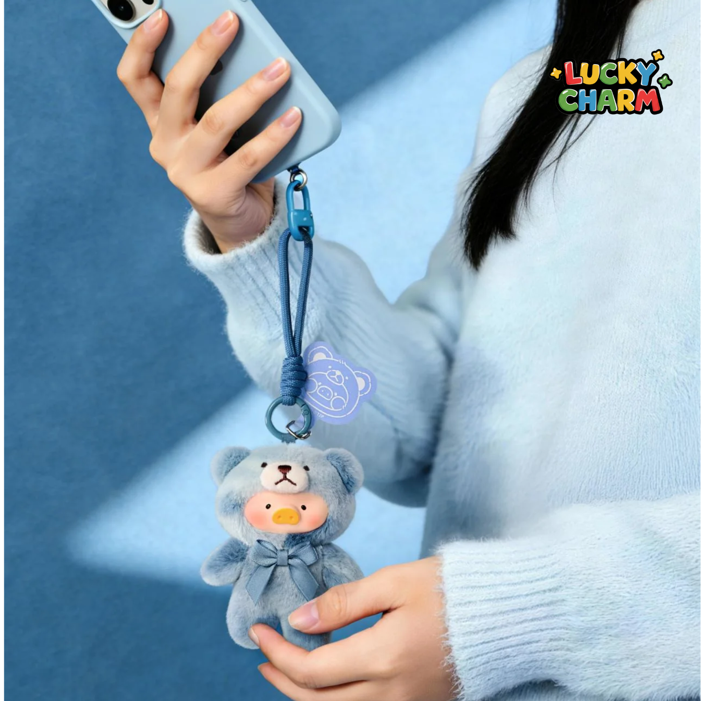 Blind Box LuLu the Piggy Teddy Mini's Whispers of Nature Plush Phone Charm Series