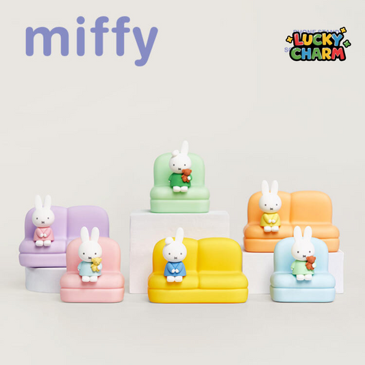 Blind Box Miffy Sofa Phone Stand Series Support de Téléphone